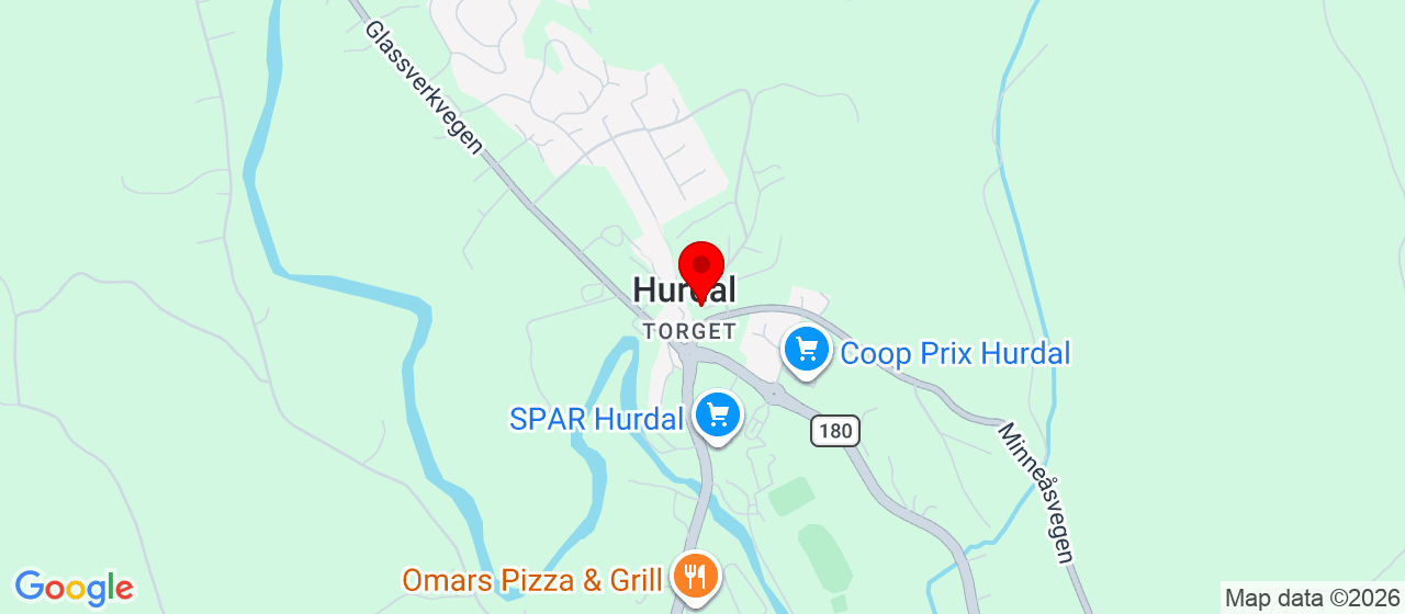 Kart over Ski Hurdal HURDAL