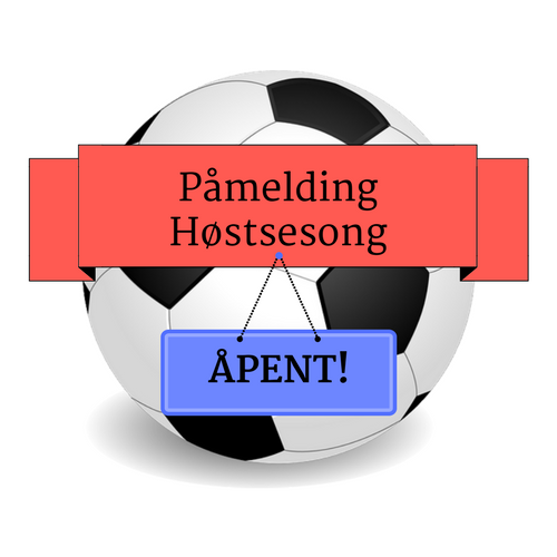 Påmelding høstsesong Påmelding høstsesong