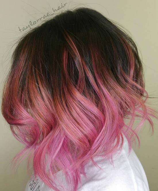 Image result for balayage with color