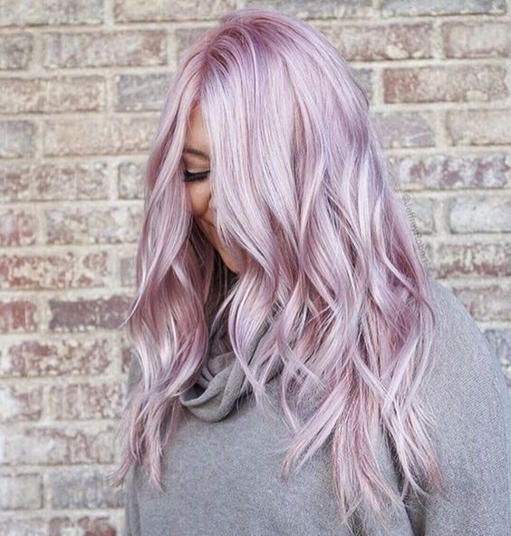 Purple Violet Red Cherry Pink Bright Hair Colour Color Coloured Colored Fire Style curls haircut lilac lavender short long mermaid blue green teal orange hippy boho   Pulp Riot