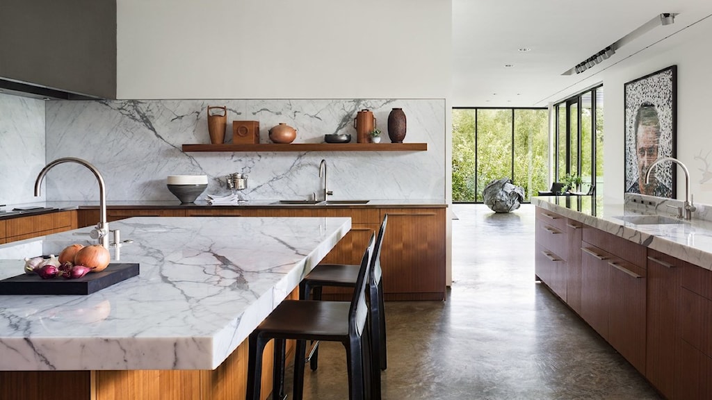 Marble kitchen worktops countertops