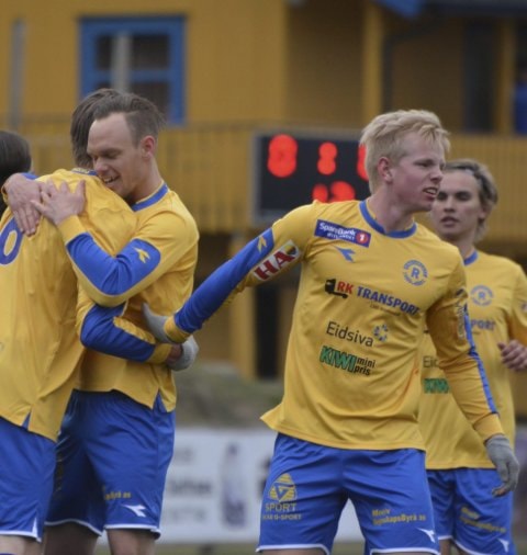 Går i gleden: Stian Larsen og RIF opplever svært gode tider.